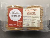 Gaufres Fines pur beurre 300gr Bourdon 